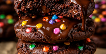 Cosmic Brownie Cookies