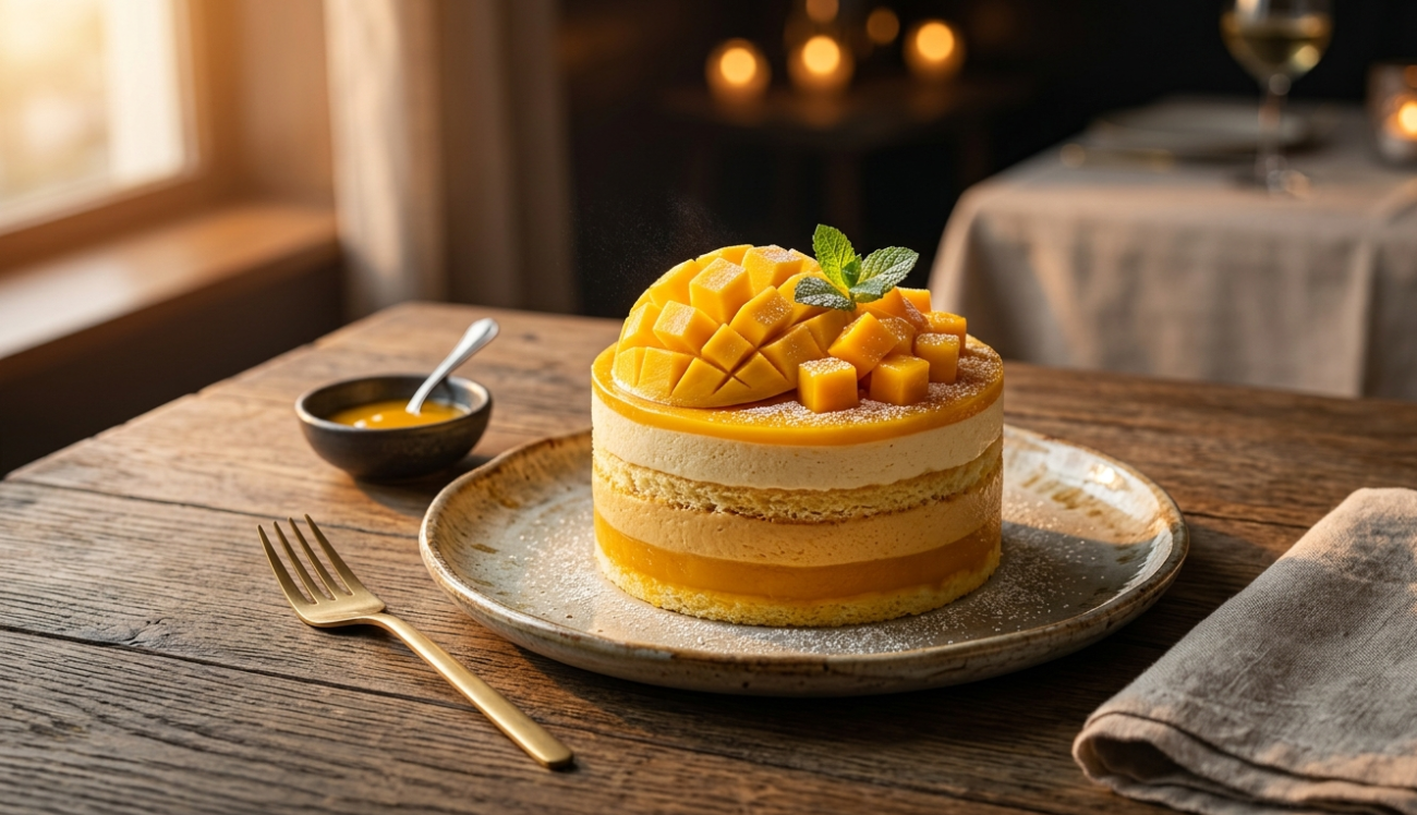 Mango cake recipe